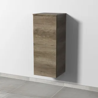 Sanipa 3way Mittelschrank mit 1 Tür, Eiche-Nebraska, SM12037 SM12037