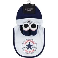 Converse Neugeborenen-Geschenkset CHUCK INFANT HAT BIB BOOTIE SET 3PC (Set, 3-tlg) dreiteiliges Neugeborenen-Geschenkset für Babys, elastisches Material