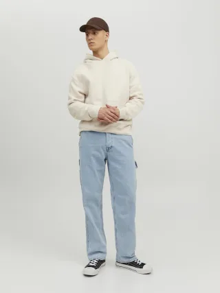 JACK&JONES - JJIEDDIE JJCARPENTER SBD 491 NOOS Blue Denim - Gr. - 32