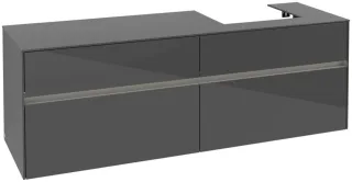 Villeroy & Boch Waschtischunterschrank Collaro C079B0 1600x548x500mm mit Beleuchtung C079B0FP