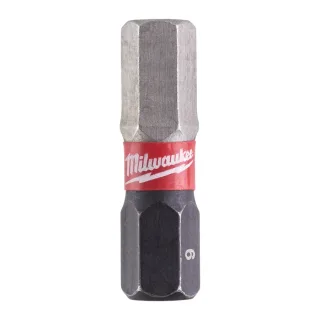 Milwaukee - BIT HEX6 25MM SHOCKWAVE, 2 Stück - 4932430897