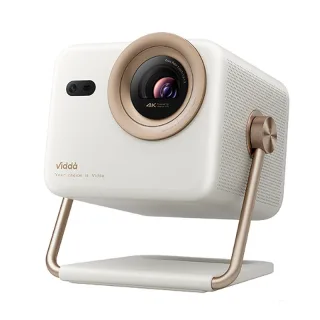 [EU Direct] Vidda M2 Pro 3D 4K Tri-color Laser Projector 1200 Lumens HDR10+ MEMC 1.3X Optical Zoom 4GB RAM 32GB ROM Andr