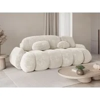 MOEBLO Schlafsofa STONE, Sitzer Sofa mit Schlaffunktion & Komfortpolsterung – Modernes Schlafsofa mit Bettkasten & Zierkissen, Couch Polstermöbel Sitzmöbel Wohnzimmermöbel 3-Sitzer-Sofa Stoffsofa für Wohnzimmer, (BxHxT): 270 x 103 x 113 cm