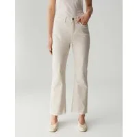 OPUS PANTS Bootcut-Jeans MELLY BRIGHT Mid Rise aus stretchigem Tencel Mix
