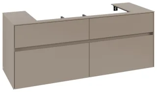 Villeroy & Boch Waschtischunterschrank Collaro C092B0 1400x548x500mm m. Bel. 4 Ausz. Waschtisch mitt C092B0VM