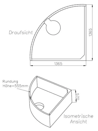 Neuesbad Wannenträger für Ideal Standard Connect Air 140x140 SW 16135