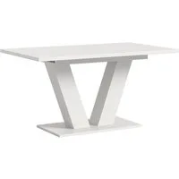 Home affaire Esstisch Motus, ausziehbar 150 -190 cm, inklusive 40 cm Einlegeplatte (Set, 1-St), V-Gestell mit Bodenplatte, Tisch, Küchentisch, Esszimmer, Küche