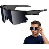 blackview Sonnenbrille Smart Fahrradbrille, UV400 Polarisierte Gläser, Open-Ear Audio,6H Akku (Set, 1-St) Bluetooth 5.3 & Geräuschunterdrückung, Automatischer Sensor,UV-Schutz