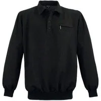 Lavecchia Sweatshirt Lavecchia Herren Sweatshirt LV-705S (Black, 3XL) Sweat Pulli Pullover