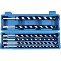 FRITZFURT Holzbohrer Schlangenbohrer-Set 6teilig 10 mm, 12 mm, 14 mm, 16 mm, 18 mm, 20 mm
