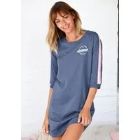 Arizona Nachthemd im College-Look mit Folienprint