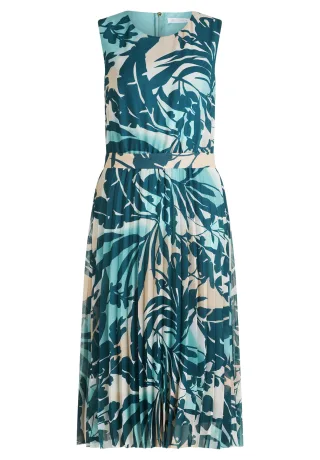 Betty & Co - Chiffonkleid petrol/mint - Gr. - 36