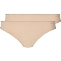 Skiny String Damen String 2er Pack Micro Advantage (Packung, 2-St) gerundeter Beinausschnitt