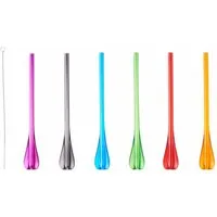 mastrad Trinkhalme Trinkhalm-Löffel 6er Set
