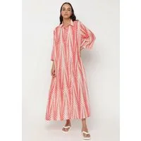 YC Fashion & Style Sommerkleid Luxuriöses Baumwolle Maxikleid – Einheitsgröße (34-44) Basic