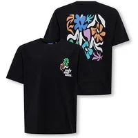 ONLY & SONS junior T-Shirt OSJFRED LAURENT FLOW. RLX SS JRS NOOS Baumwolle, relaxed fit