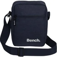 Bench. Schultertasche Bench Unisex Umhängetasche (Umhängetasche), Herren, Damen Polyester Umhängetasche, dunkelblau ca. 17cm