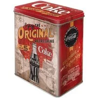 Nostalgic-Art Vorratsdose Metall Kaffeedose Blechdose Müslidose - Coca-Cola Coke Highway 66