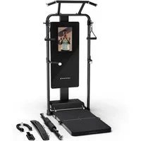 Sportstech Kraftstation sGymPro, (All-in-One Trainingsstation), Elektronischer Widerstand, 21″ Touch-Display mit STL App