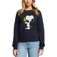 Spreadshirt Sweatshirt Peanuts Snoopy Und Woodstock Damen Premium Pullover (1-tlg)