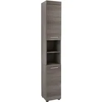 welltime Hochschrank Royan Hochschrank mit 2 Türen & 2 Fächern - (B/T/H) 30/31/190 cm