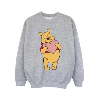 Disney - "Winnie The Pooh Heart Eyes" Sweatshirt für Mädchen (Grau)