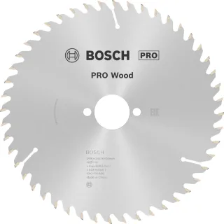 Bosch PRO Kreissägeblatt Optiline Wood für Handkreissägen ø 190 mm, 30 mm Bohrung - 2608640617