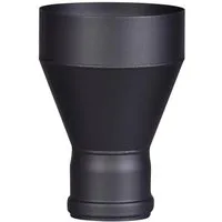 Firefix Ofenrohr FireFix Rauchrohr-Erweiterung schwarz 21,5 x 15 cm