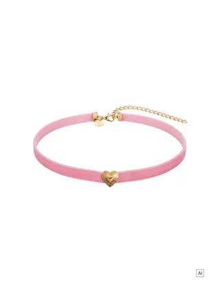 PURELEI Velvet Heart Choker