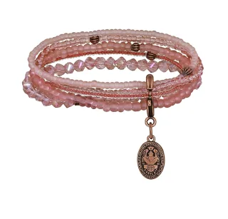 konplott - Armband - Petit Glamour d´Afrique pink