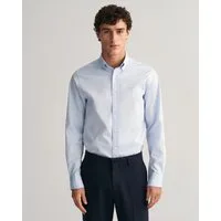 Gant Langarmhemd SLIM CLASSIC POPLIN SHIRT mit klassischer Logostickerei auf der Brust