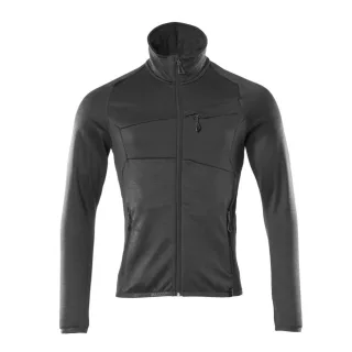 MASCOT Herren Fleecepullover mit Reißverschluss ACCELERATE Schwarz 5XL - 18103-316-09-5XL