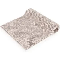 Blumtal Badematte Chenille weicher Badezimmerteppich, strapazierfähig, rutschfest, Polyester, Läufer, 40°C maschinenwaschbar