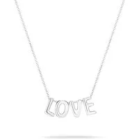Echtzeit Kette mit Anhänger Schmuck Geschenk Edelstahl Halskette Love Letters