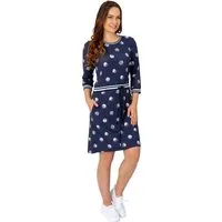 Estefania for woman Jerseykleid 184-5201 sportlich mit Tunnelzug