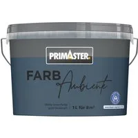 Primaster Wandfarbe Primaster Farbambiente Wandfarbe matt pazifik 1 L