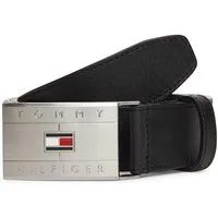 Tommy Hilfiger Ledergürtel TH FLAG PLAQUE
