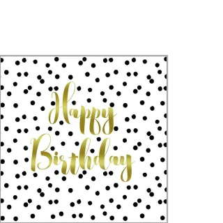 Servietten BIRTHDAY CONFETTI