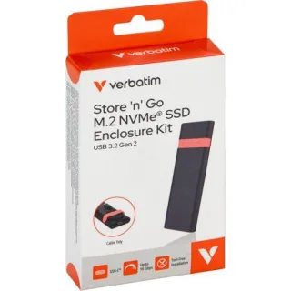 Verbatim Secure Enclosure Kit Keypad Access 2,5 USB 3.2 Gen 2
