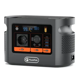 [EU Direct] FlashFish E106B 600W 384Wh LiFePO4 Portable Power Station Pure Sine Wave AC Output for Home Backup, Camping