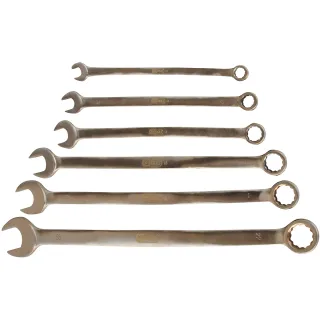KS Tools BRONZEplus Ringmaulschlüssel-Satz, extra lang 6-tlg 10-22mm - 963.7357