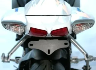 R&amp;G Kennzeichenhalter Heckumbau Suzuki GSX-R 600 / 750 Bj. 2008-2010 K8 / K9 / L0 eintragungsfrei