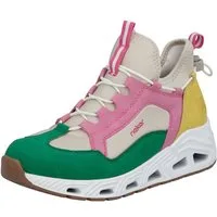 Rieker Sport Slip-On Sneaker High Top Sneaker, Schlupfschuh mit Schnellverschluss hinten