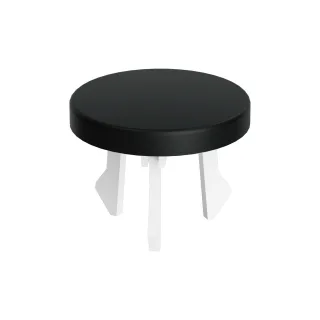 VitrA Zubehör Waschtisch Überlaufclip rund Schwarz Matt WTC,A4516636WTC A4516636WTC