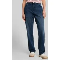 TOM TAILOR Straight-Jeans Jeanshosen TTALEXA STRAIGHT Jeans