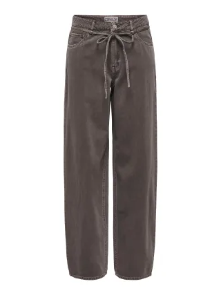 ONLY - ONLGIANNA-SILLA MW ST BELT PANT PNT NOOS - Gr. - 32