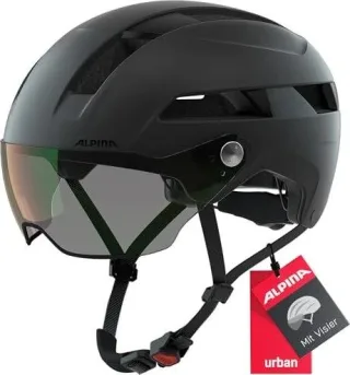 Alpina Soho Visor V Helm black matt 51-56 cm