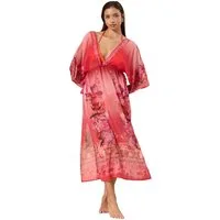 LIPSY Strandkleid Lipsy Chelsea Maxi-Kaftan mit China-Print (1-tlg)
