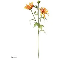 Kunstblume Frühlingsblume 74 cm Kunstblume Flora, HTI-Living, Höhe 74 cm, Kunstpflanze Dekoration