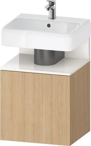 Duravit Qatego Waschtischunterbau wandhängend Natur Eiche Matt 490x420x645 mm - QA4077L22300000 QA4077L22300000